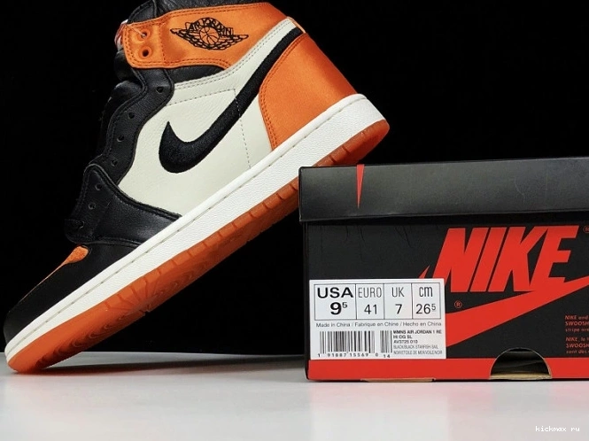 Rep AV3725-010 Shattered Backboard Retro Jordan 1 Womens Air Satin 0804